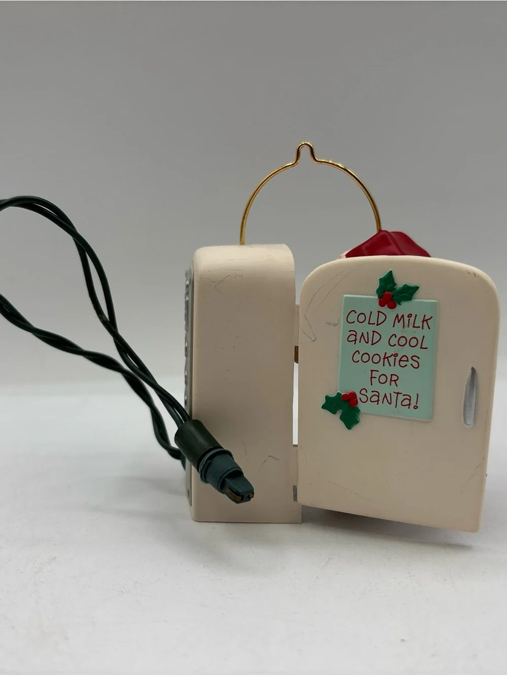 Hallmark Keepsake Dated 1993 Vintage Raiding The Fridge Lighted Ornament Magic